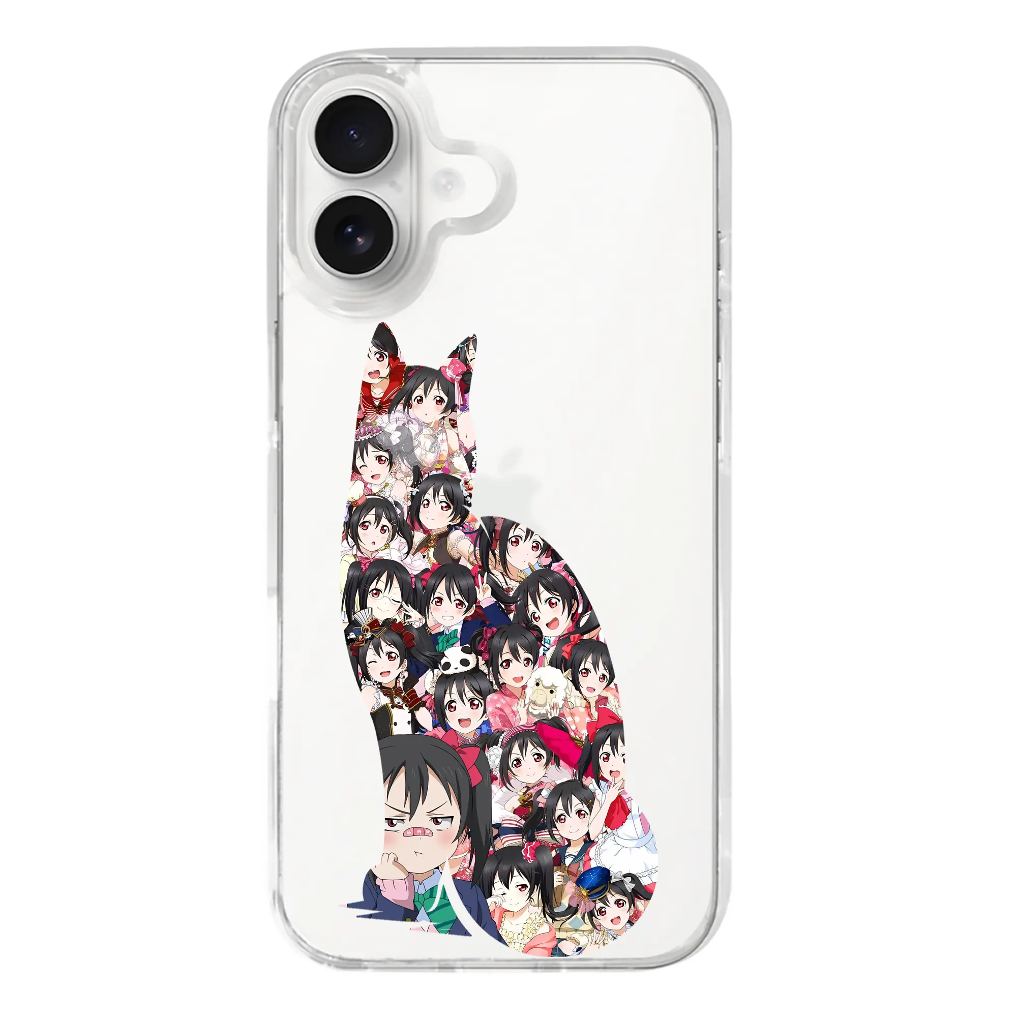 Love Live! グッズ,矢澤にこ - iPhone 17シリーズ 透明スマホケース – 薄型・耐衝撃・精密フィット保護カバー